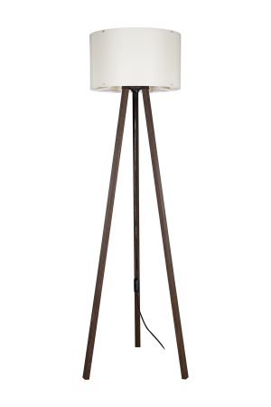 ASZ.1608 PIKO LAMPA PODŁOGOWA ORZECH/WALNUT-CREAM