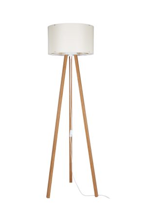 ASZ.1664 PIKO LAMPA PODŁOGOWA NATURALNA/BAMBOO-CREAM