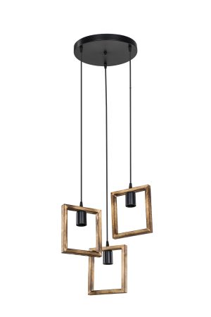 ASZ.1678 ATRIA LAMPA WISZĄCA BRĄZOWA/BROWN