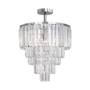 FC17106/6+3+1-CHR AMEDEO LAMPA SUFITOWA CHROM/CHROME