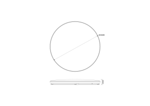 JE-DHR-0530-GD OMAR LAMPA SUFITOWA ZŁOTA/GOLD