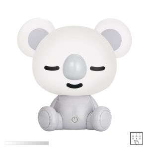 KDR-611-GR LAMPA STOŁOWA KOALA SZARA/GREY