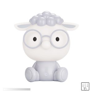 KDR-612-GR LAMPA STOŁOWA OWCA SZARA/GREY