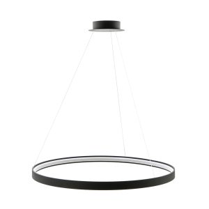 LA0722/1-BK CIRCLE LAMPA WISZĄCA FI 1100MM DŁ. LINEK H2,5M