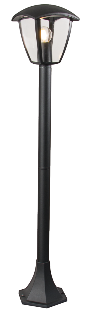 17040-PS LANTERN LAMPA ZEWNĘTRZNA STOJĄCA CZARNA/BLACK