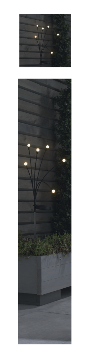 VK018G-1 LAMPA ZEWNĘTRZNA SOLARNA SREBRNA/SILVER