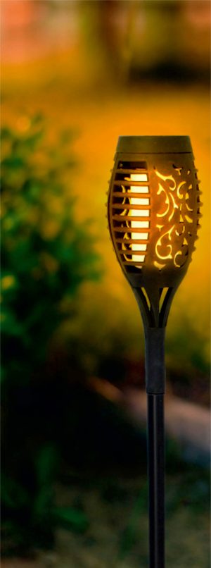 VK022F LAMPA ZEWNĘTRZNA SOLARNA CZARNA/BLACK