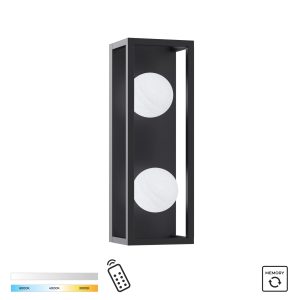 MB3115-2-3BT PIRO KINKIET CZARNY/BLACK