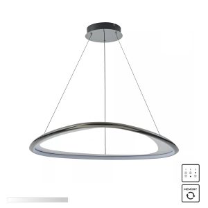 MD3888-1L-3BCT GETAFE LAMPA WISZĄCA CZARNY CHROM/BLACK CHROME