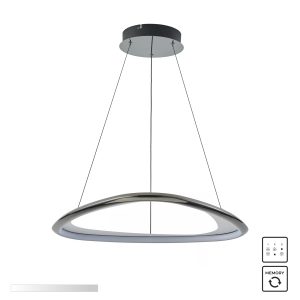 MD3888-1S-3BCT GETAFE LAMPA WISZĄCA CZARNY CHROM/BLACK CHROME