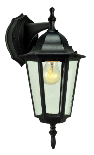 17060-S-WD MOONLIT LAMPA ZEWNĘTRZNA KINKIET CZARNY/BLACK