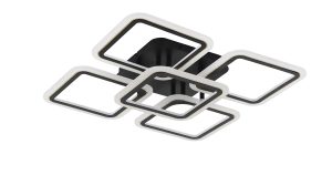 MS232150R-BK STELLAR LAMPA SUFITOWA CZARNA-ZŁOTA/BLACK-GOLD