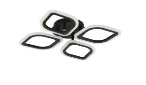 MS236040R-BK ILLUMIA LAMPA SUFITOWA CZARNA-ZŁOTA/BLACK-GOLD