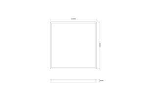 MS748400S-3-BK COLIS LAMPA SUFITOWA CZARNA/BLACK