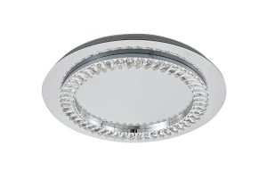 MT191103-1B MAGNIFIQUE LAMPA SUFITOWA CHROM/CHROME