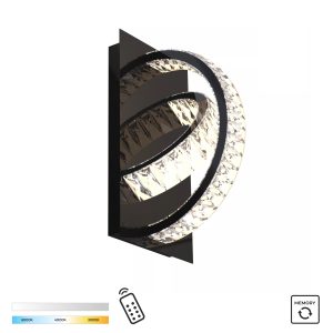 MX3274-2-3BCT TULA LAMPA SUFITOWA CZARNA/BLACK