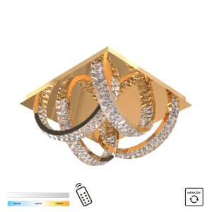 MX3274-4-3GT TULA LAMPA SUFITOWA ZŁOTA/GOLD