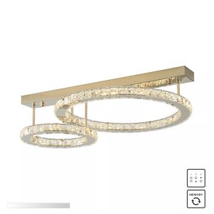 MX3713-2-3GT GIRONA LAMPA SUFITOWA ZŁOTA/GOLD