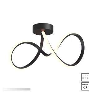 MX6347-1-3BT CLINT LAMPA SUFITOWA CZARNA/BLACK