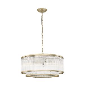 P0528-06H-V6AC SERGIO LAMPA WISZĄCA ZŁOTA/GOLD