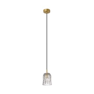 P0590-01A-V7AC TAZZA LAMPA WISZĄCA ZŁOTA/GOLD