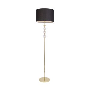 RLL93163-1GB REA II LAMPA PODŁOGOWA ZŁOTO-CZARNA/GOLD-BLACK