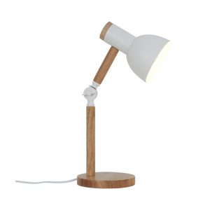 T22004B-WH BALBO LAMPA STOŁOWA BIAŁA/WHITE
