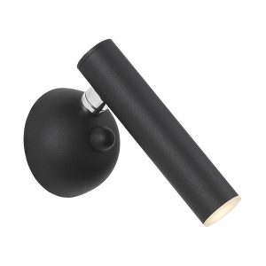 W0461-01A-STP7 LOYA KINKIET CZARNY/BLACK