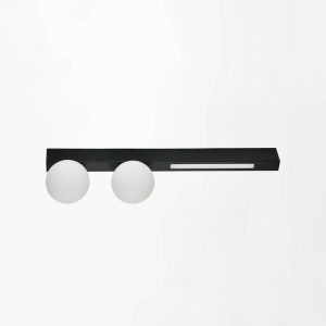 W231102-2 LUND LAMPA SUFITOWA CZARNA/BLACK