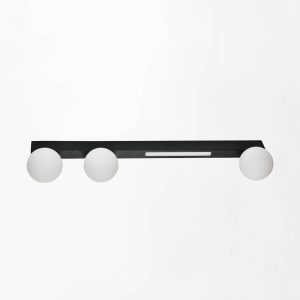 W231102-3 LUND LAMPA SUFITOWA CZARNA/BLACK