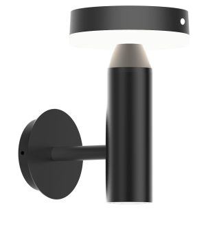 WT33611 CARLI KINKIET ZEWNĘTRZNY SOLARNY CZARNA/BLACK