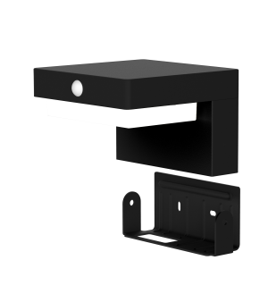 WT33811 GRID KINKIET ZEWNĘTRZNY SOLARNY CZARNA/BLACK