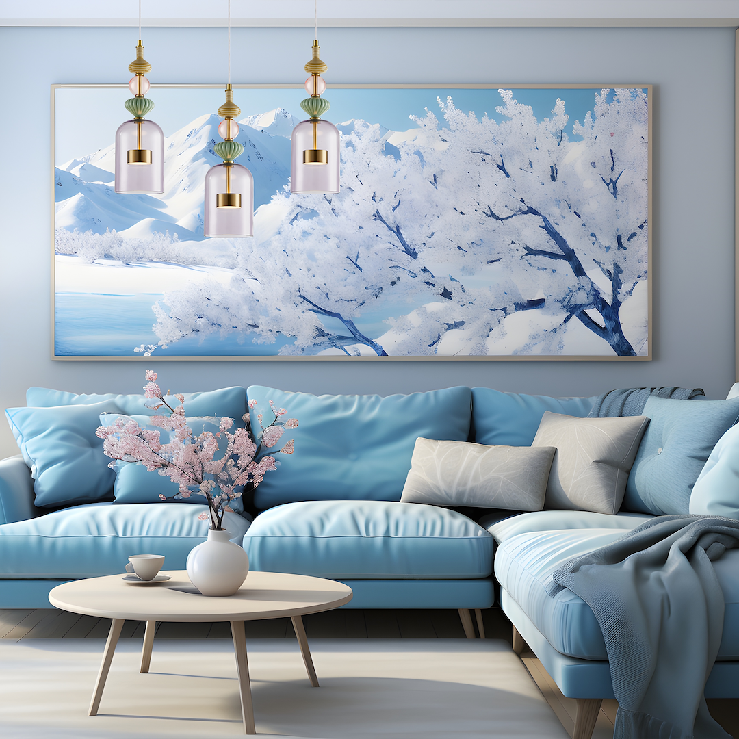 Lampa wisząca ARTE 12W LED śr. 13cm mosiądz - obrazek 4