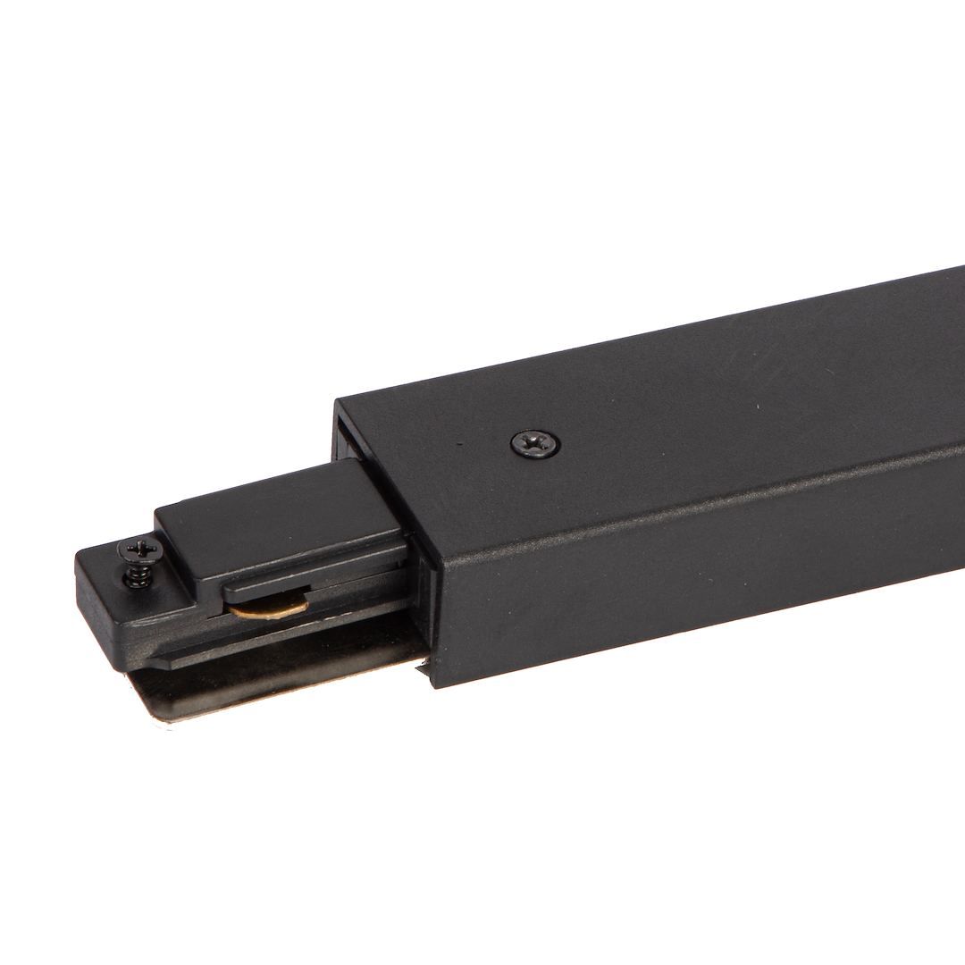 Łącznik Prosty Track Czarny 1-Obwodowy + zasilanie centralne v2.0 - obrazek 2