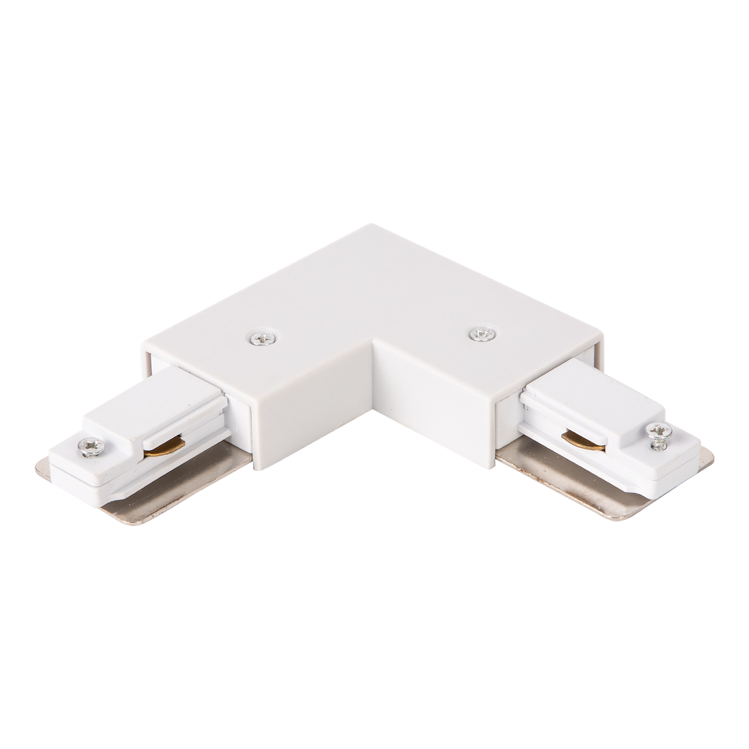 Łącznik L Track Biały 1-Obwodowy + zasilanie centralne v2.0 - obrazek 3