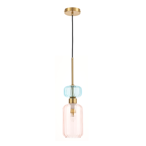 Lampa wisząca MOLLY PINK 1xE14