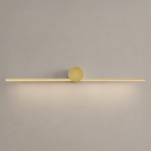 Kinkiet Artist Złoty 9W LED 60cm