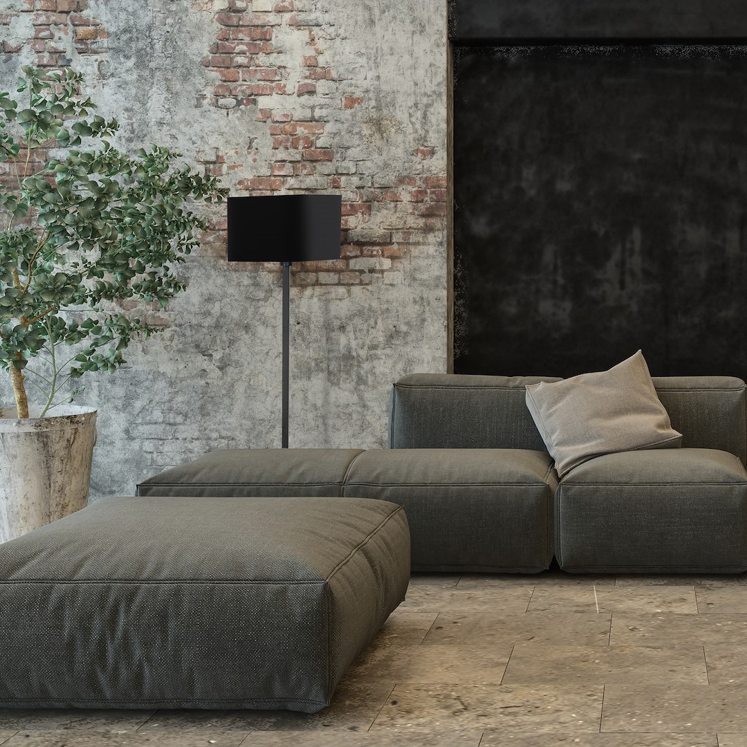 Lampa stojąca NAPOLI BLACK/GOLD 1xE27 - obrazek 6