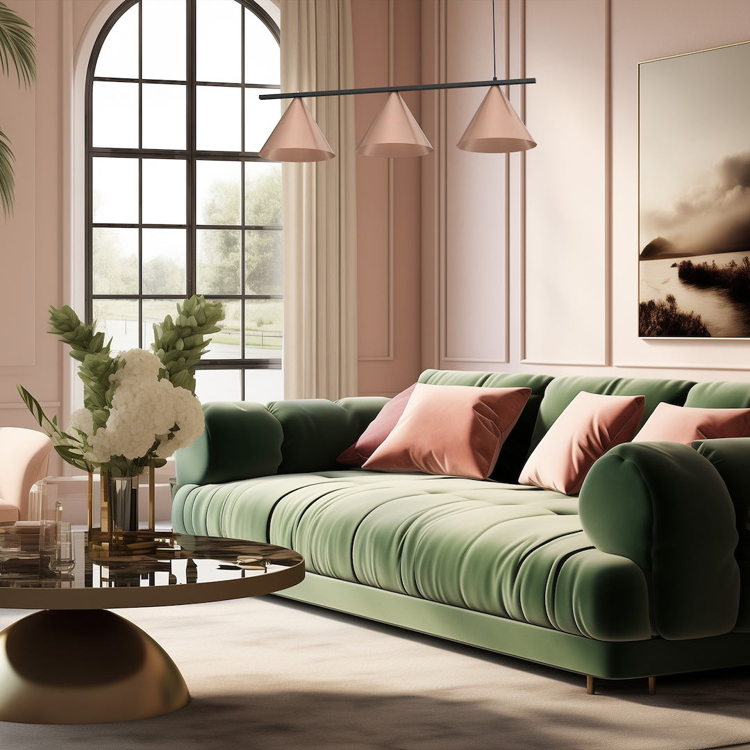 Lampa wisząca CAPITAL CZARNY-MIEDZIANY 3XGX53 - obrazek 3