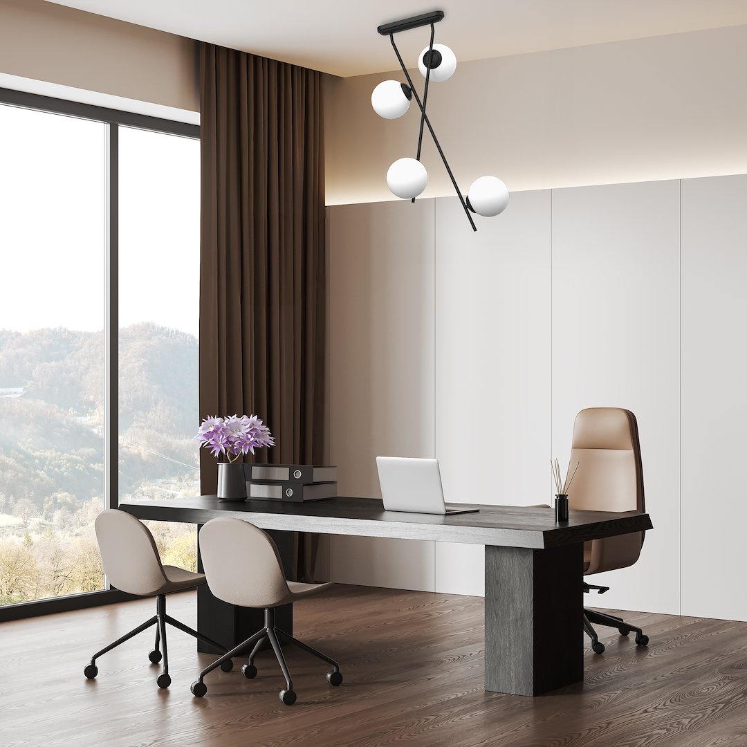 Lampa sufitowa INTER 4xE14 - obrazek 4