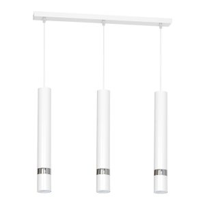 Lampa wisząca Joker Biały / Chrom 3xGU10