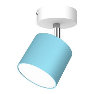 Kinkiet Dixie 1xGX53 Niebieski/Biały