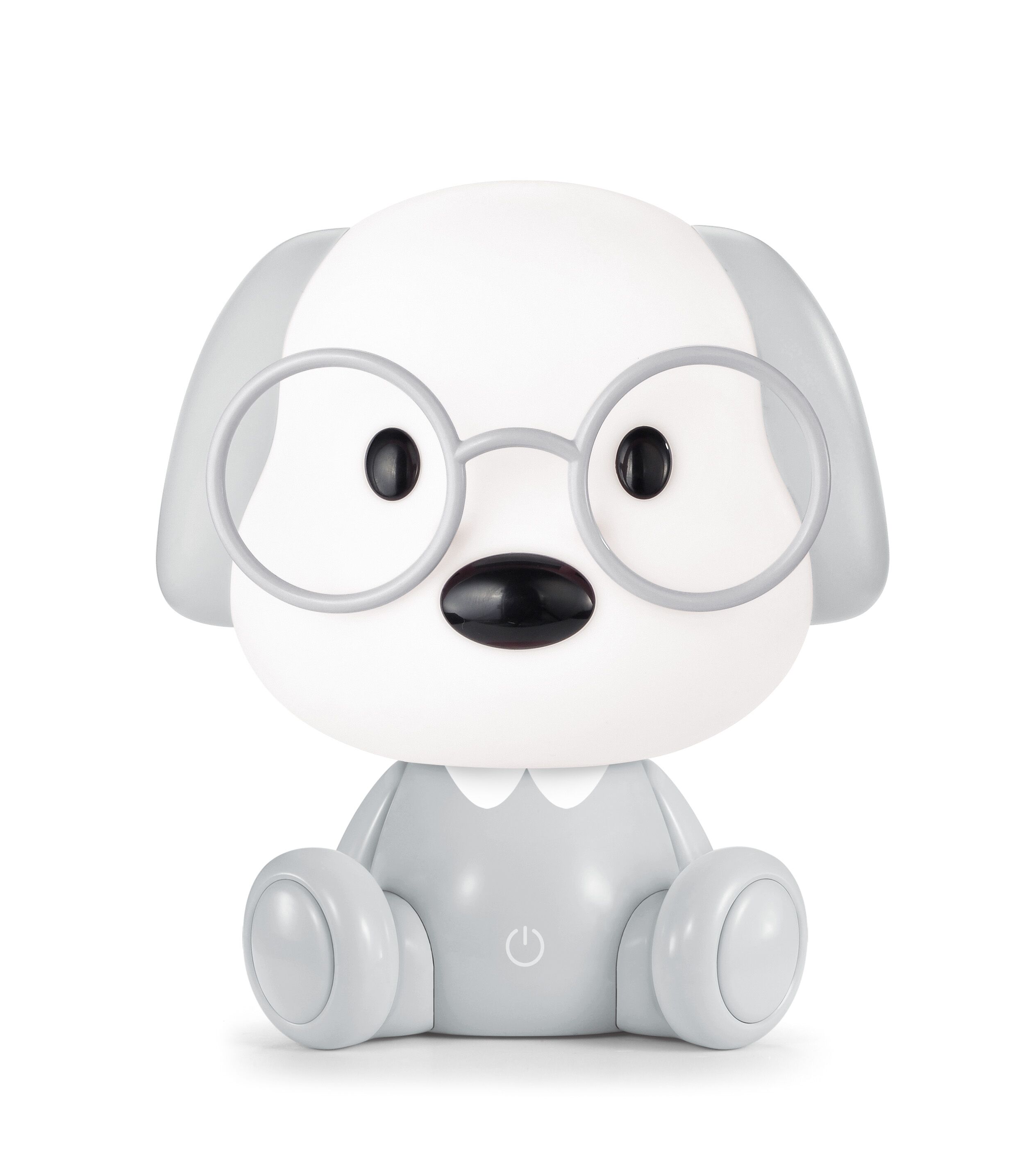 KDR-621-GR LAMPA STOŁOWA PIES SZARA/GREY