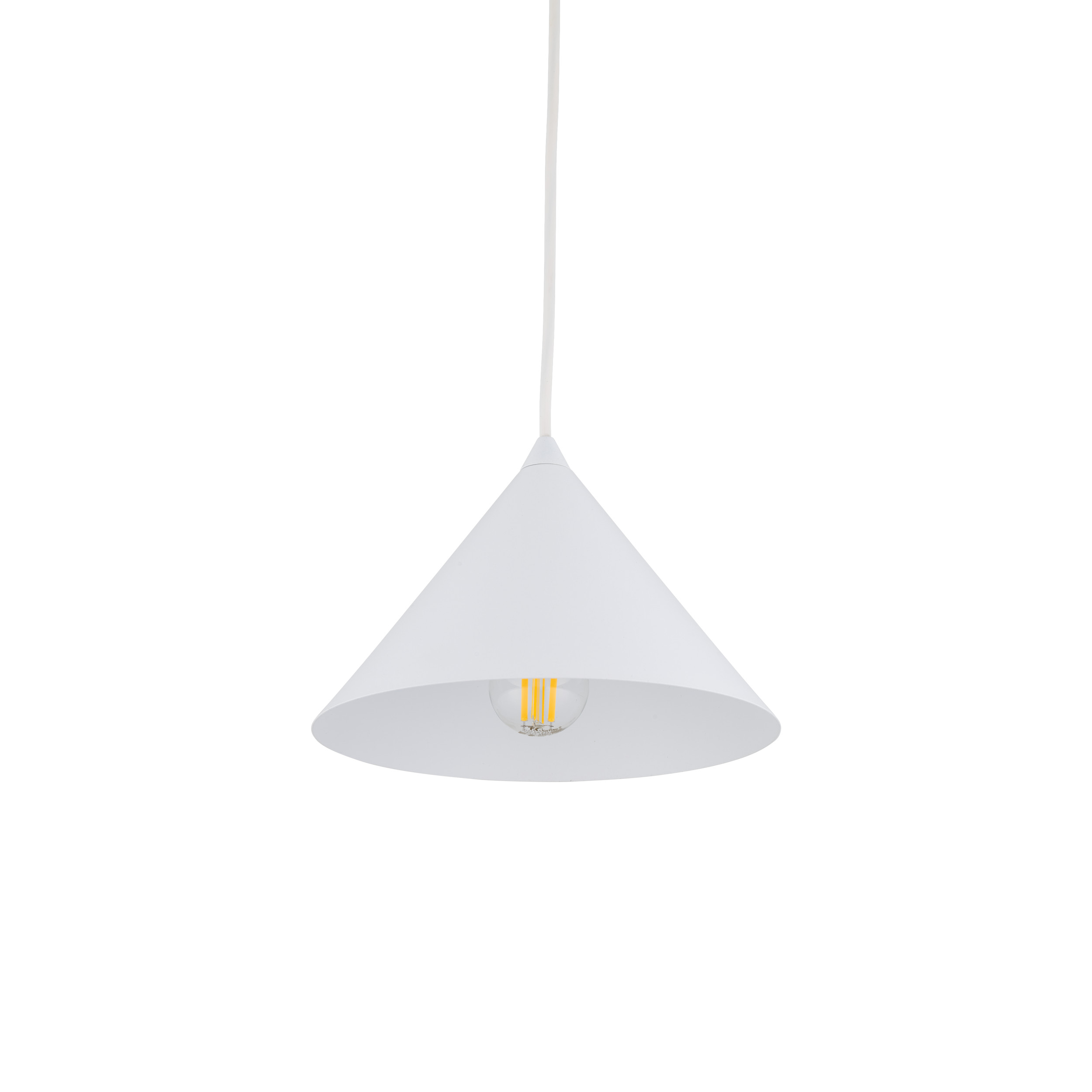 CONO S WHITE LAMPA WISZĄCA 1XE27 - obrazek 6