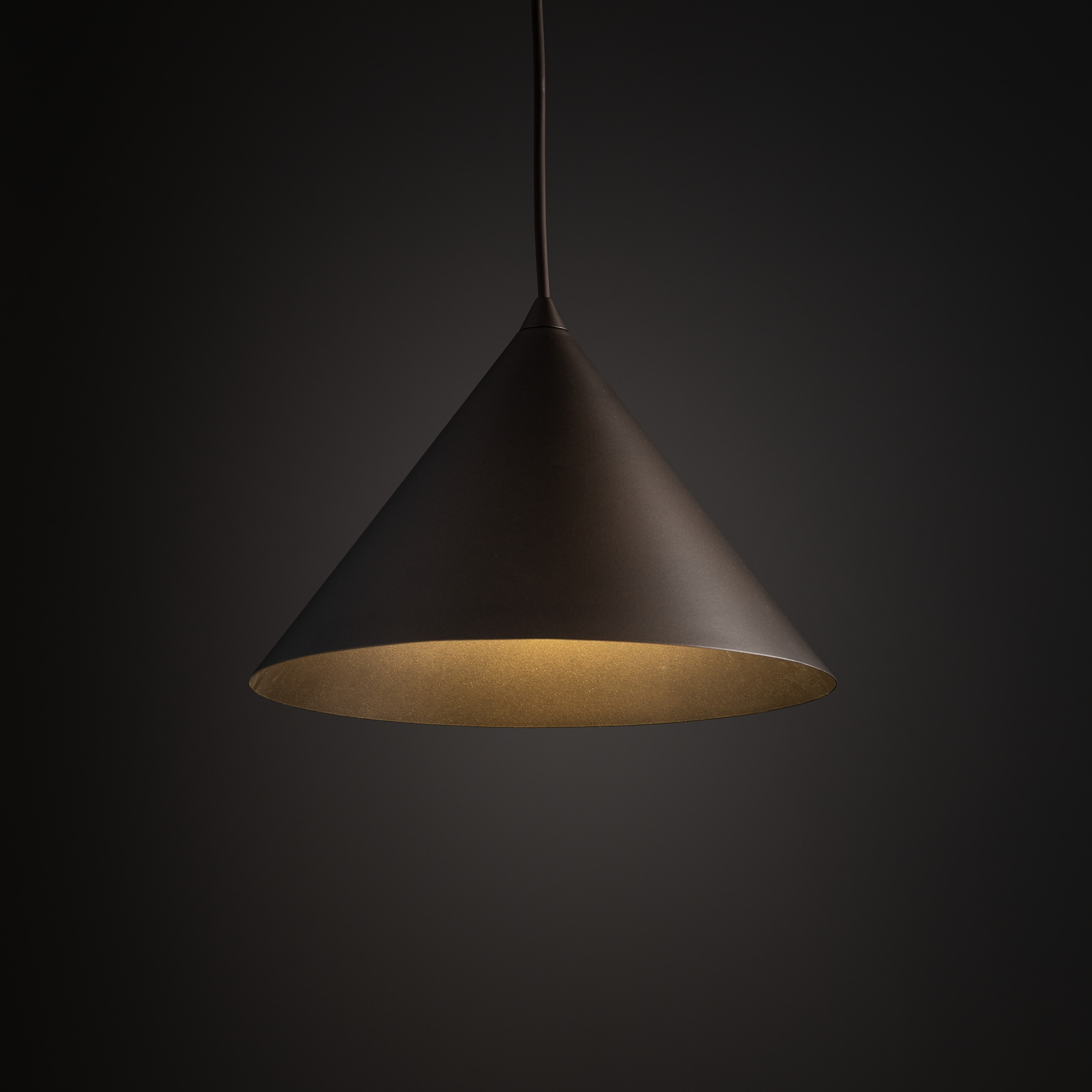 CONO M BROWN LAMPA WISZACA 1XE27 - obrazek 2