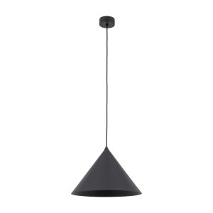 CONO L BLACK LAMPA WISZĄCA 1XE27