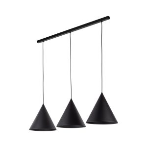 CONO BLACK LAMPA WISZĄCA L 3 LISTWA