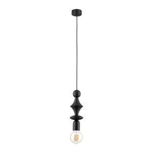TOWER BLACK LAMPA WISZACA 1XE27