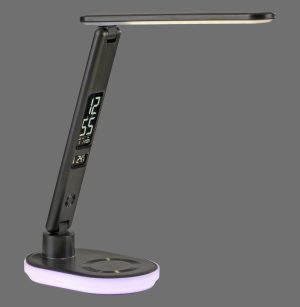 11018-18 TINA LAMPA STOŁOWA CZARNY