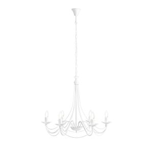 ŻYRANDOL RÓŻA 6 WHITE